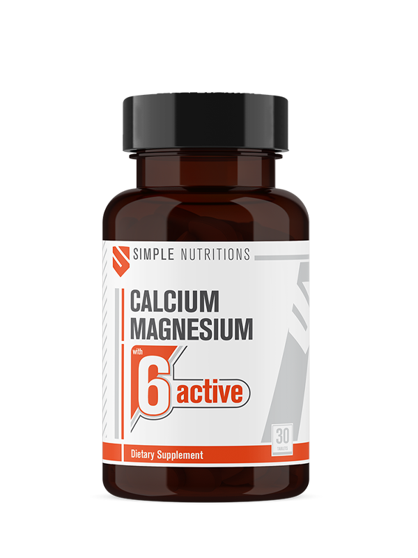 Simple Nutritions Calcium Magnesium with 6-Active 30 Tablet